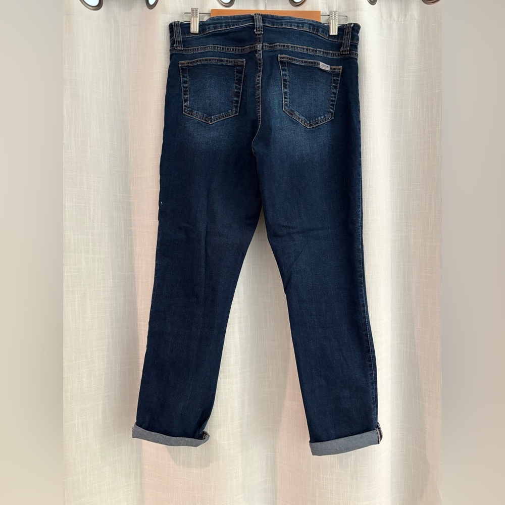 Joe's Jeans Dark Blue Ankle Cropped Denim